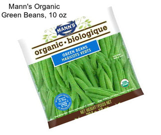 Mann\'s Organic Green Beans, 10 oz