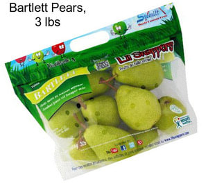 Bartlett Pears, 3 lbs