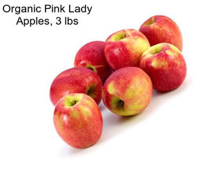 Organic Pink Lady Apples, 3 lbs