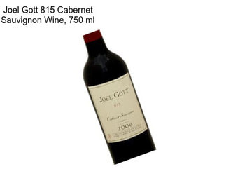 Joel Gott 815 Cabernet Sauvignon Wine, 750 ml