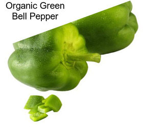 Organic Green Bell Pepper