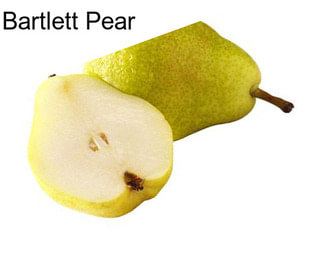 Bartlett Pear