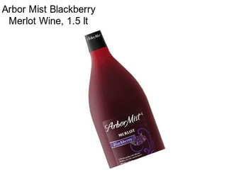 Arbor Mist Blackberry Merlot Wine, 1.5 lt