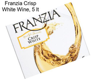 Franzia Crisp White Wine, 5 lt