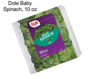 Dole Baby Spinach, 10 oz