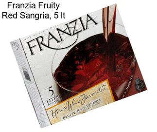 Franzia Fruity Red Sangria, 5 lt