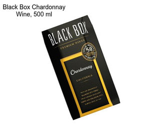 Black Box Chardonnay Wine, 500 ml