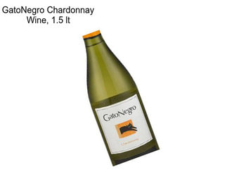 GatoNegro Chardonnay Wine, 1.5 lt