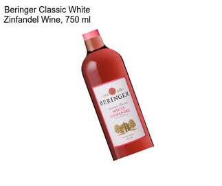 Beringer Classic White Zinfandel Wine, 750 ml