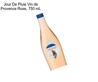 Jour De Pluie Vin de Provence Rose, 750 mL