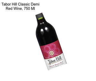Tabor Hill Classic Demi Red Wine, 750 Ml