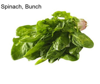 Spinach, Bunch
