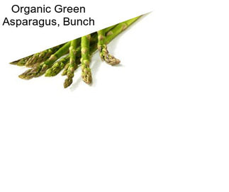 Organic Green Asparagus, Bunch