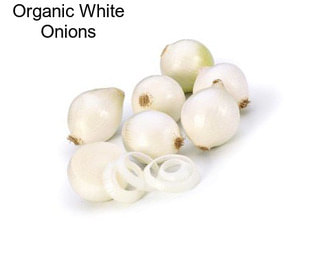 Organic White Onions