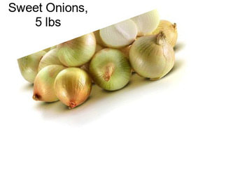 Sweet Onions, 5 lbs