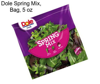 Dole Spring Mix, Bag, 5 oz