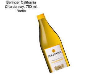 Beringer California Chardonnay, 750 ml. Bottle