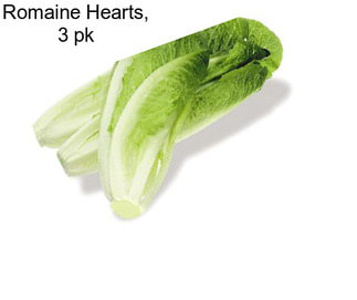 Romaine Hearts, 3 pk