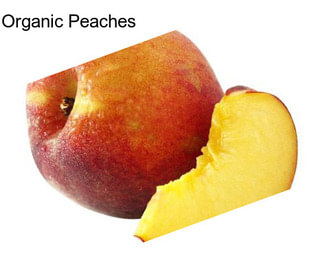 Organic Peaches