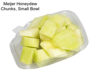 Meijer Honeydew Chunks, Small Bowl