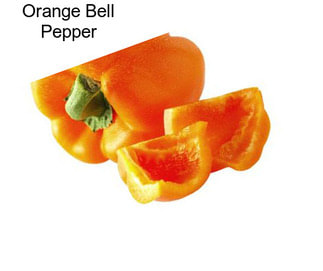 Orange Bell Pepper