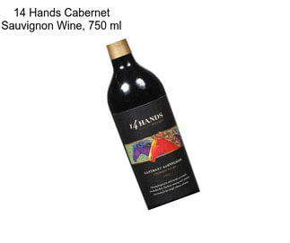 14 Hands Cabernet Sauvignon Wine, 750 ml