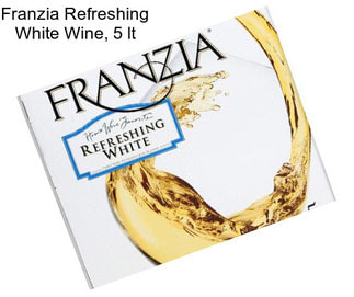 Franzia Refreshing White Wine, 5 lt