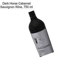 Dark Horse Cabernet Sauvignon Wine, 750 ml