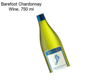 Barefoot Chardonnay Wine, 750 ml