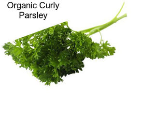 Organic Curly Parsley