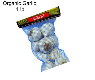 Organic Garlic, 1 lb