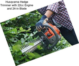 Husqvarna Hedge Trimmer with 22cc Engine and 24-in Blade