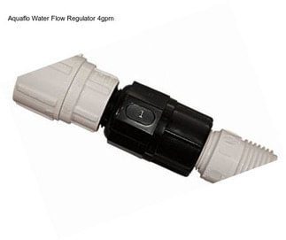 Aquaflo Water Flow Regulator 4gpm