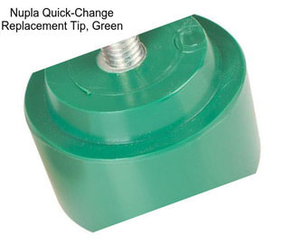 Nupla Quick-Change Replacement Tip, Green