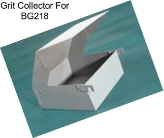 Grit Collector For BG218