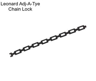 Leonard Adj-A-Tye Chain Lock