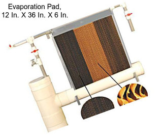 Evaporation Pad, 12 In. X 36 In. X 6 In.