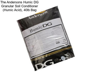 The Andersons Humic DG Granular Soil Conditioner (Humic Acid), 40lb Bag