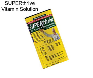 SUPERthrive Vitamin Solution