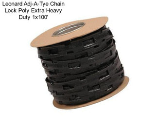 Leonard Adj-A-Tye Chain Lock Poly Extra Heavy Duty 1\