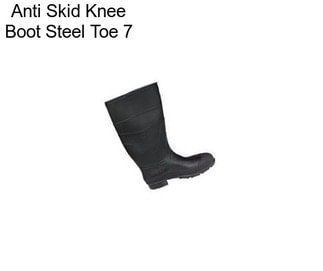 Anti Skid Knee Boot Steel Toe 7