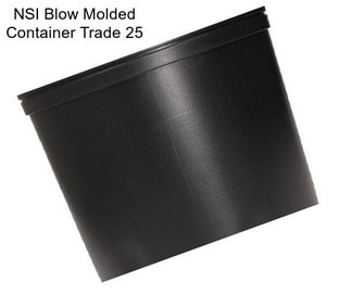 NSI Blow Molded Container Trade 25