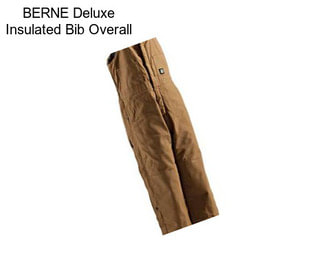 BERNE Deluxe Insulated Bib Overall