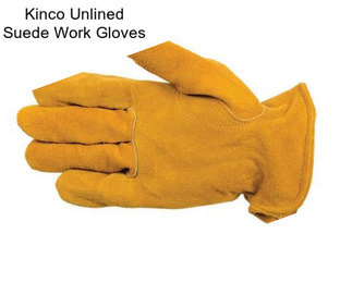 Kinco Unlined Suede Work Gloves