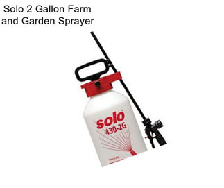 Solo 2 Gallon Farm and Garden Sprayer