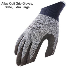 Atlas Opti Grip Gloves, Slate, Extra Large