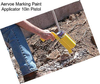 Aervoe Marking Paint Applicator 10in Pistol