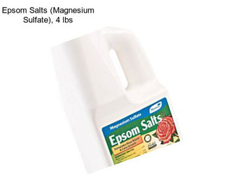 Epsom Salts (Magnesium Sulfate), 4 lbs