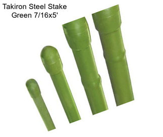 Takiron Steel Stake Green 7/16\