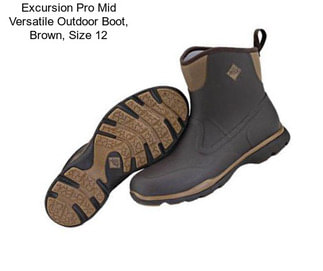 Excursion Pro Mid Versatile Outdoor Boot, Brown, Size 12